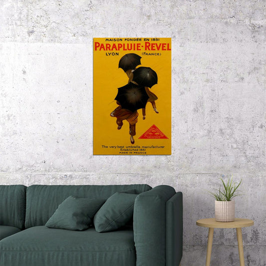Patapluie Revel Vintage Ad Poster Wall Art Print Home Wall Decor