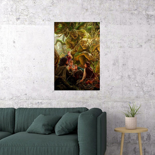 Lord Of The Rings Movie Action Poster Wall Art Print Home Wall Decor