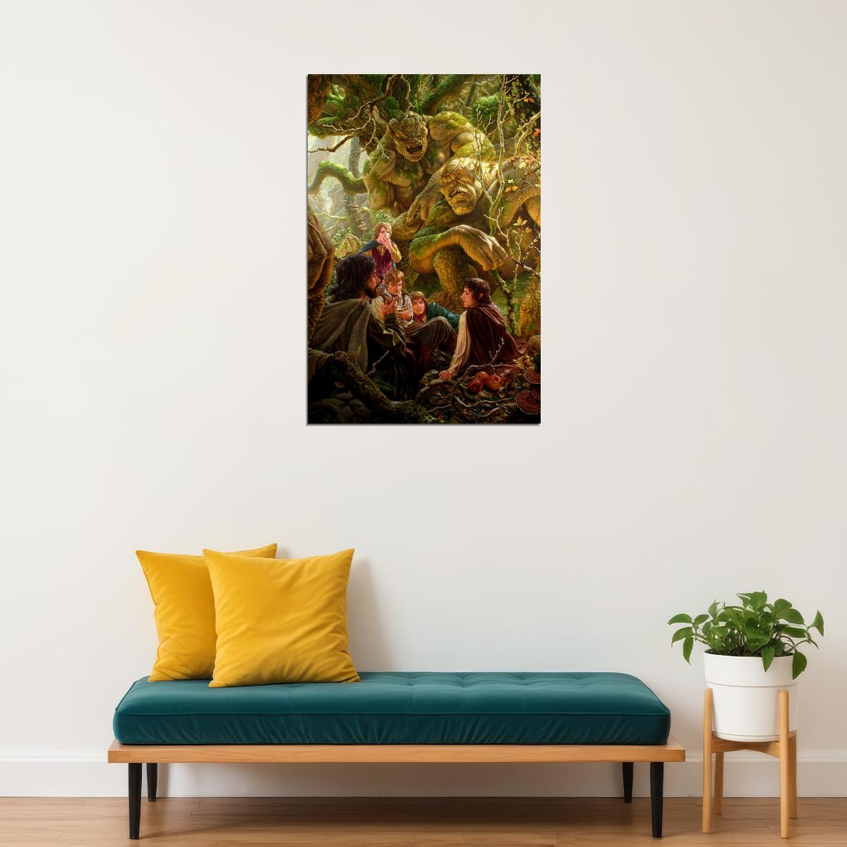 Lord Of The Rings Movie Action Poster Wall Art Print Home Wall Decor