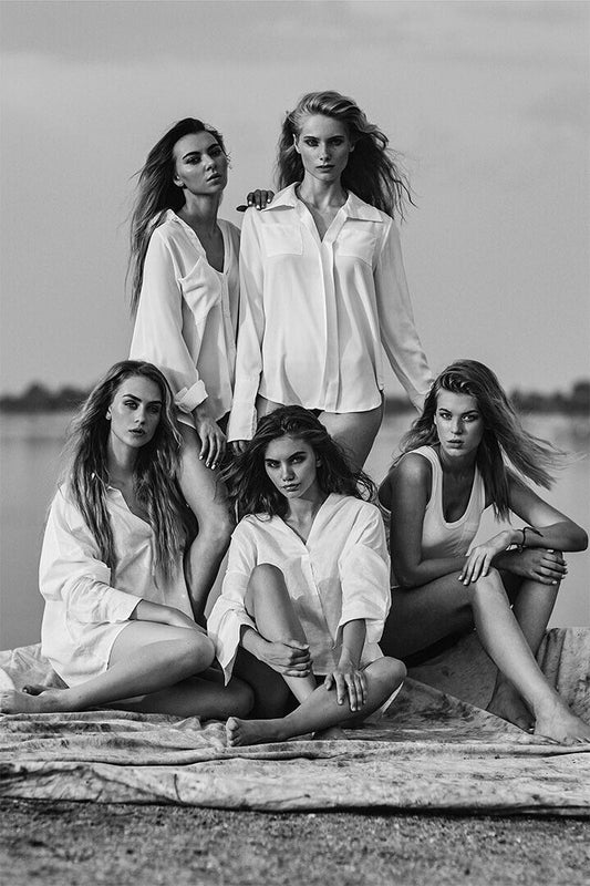 California Girls Female Sexy Models Poster Wall Art Print Home Wall Decor