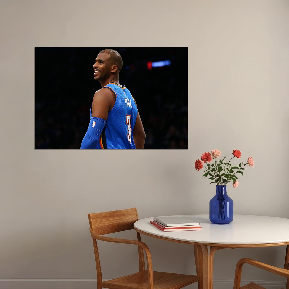 Chris Paul Basketball Player Sports Poster Wall Art Print Home Wall Decor