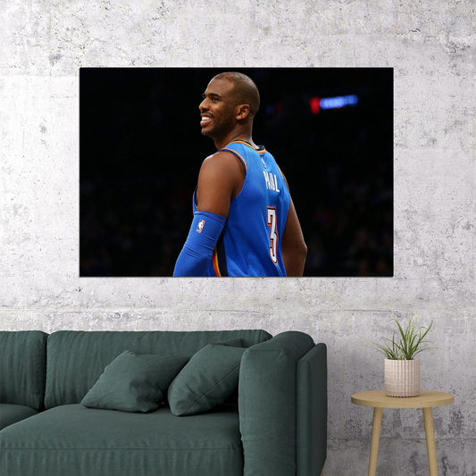 Chris Paul Basketball Player Sports Poster Wall Art Print Home Wall Decor