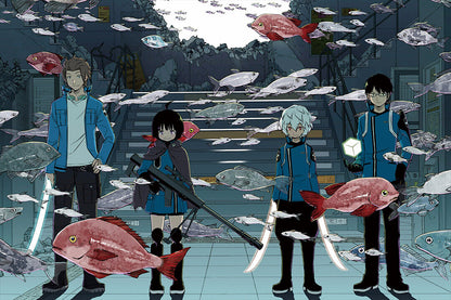 World Trigger Science Fiction Fight Japan Anime Poster Wall Art Print Home Wall Decor