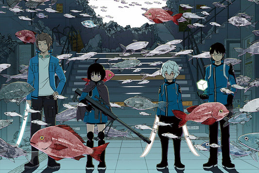 World Trigger Science Fiction Fight Japan Anime Poster Wall Art Print Home Wall Decor