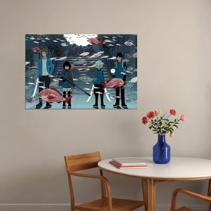 World Trigger Science Fiction Fight Japan Anime Poster Wall Art Print Home Wall Decor