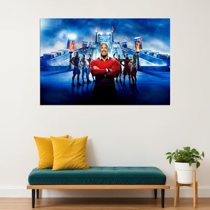 The Titan Games Season 1 Dwayne Johnson Tv Show Poster Wall Art Print Home Wall Decor