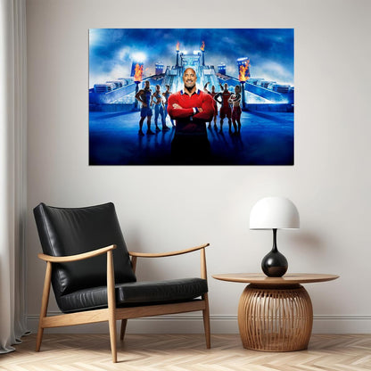 The Titan Games Season 1 Dwayne Johnson Tv Show Poster Wall Art Print Home Wall Decor