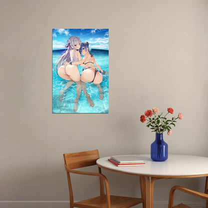 Re: Zero Starting Life In Another World Anime Poster Wall Art Print Home Wall Decor