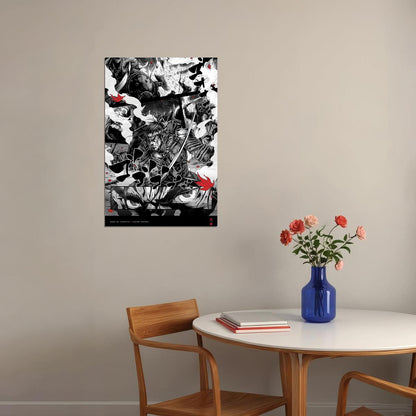 Ghost Of Tsushima Warrior Samurai Fight Game Poster Wall Art Print Home Wall Decor