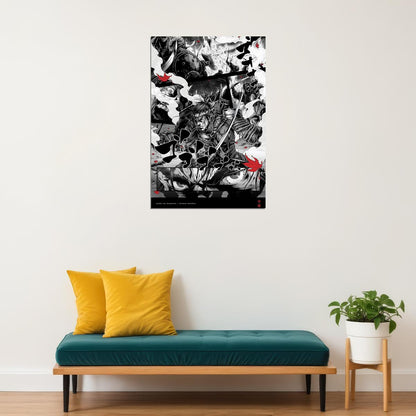 Ghost Of Tsushima Warrior Samurai Fight Game Poster Wall Art Print Home Wall Decor