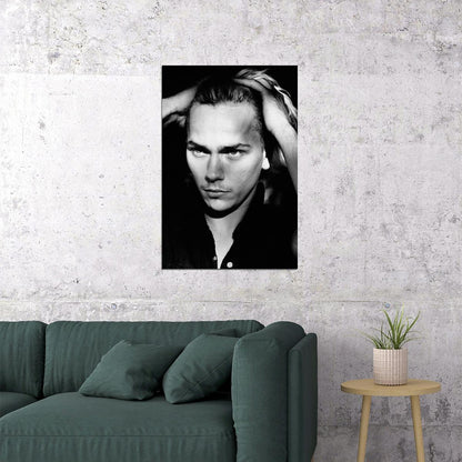 River Phoenix Young Handsome Actor Movie Artist Poster Wall Art Print Home Wall Decor