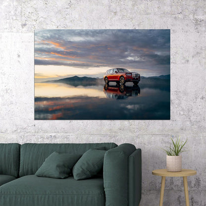 Rolls Royce Phantom Ghost Super Luxury Car Poster Wall Art Print Home Wall Decor