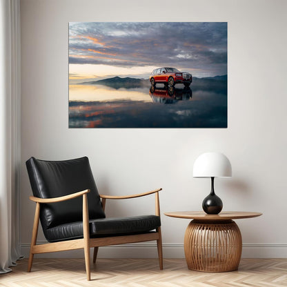 Rolls Royce Phantom Ghost Super Luxury Car Poster Wall Art Print Home Wall Decor