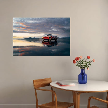 Rolls Royce Phantom Ghost Super Luxury Car Poster Wall Art Print Home Wall Decor