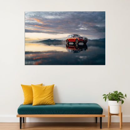 Rolls Royce Phantom Ghost Super Luxury Car Poster Wall Art Print Home Wall Decor