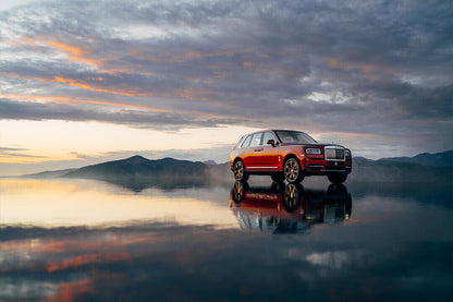 Rolls Royce Phantom Ghost Super Luxury Car Poster Wall Art Print Home Wall Decor