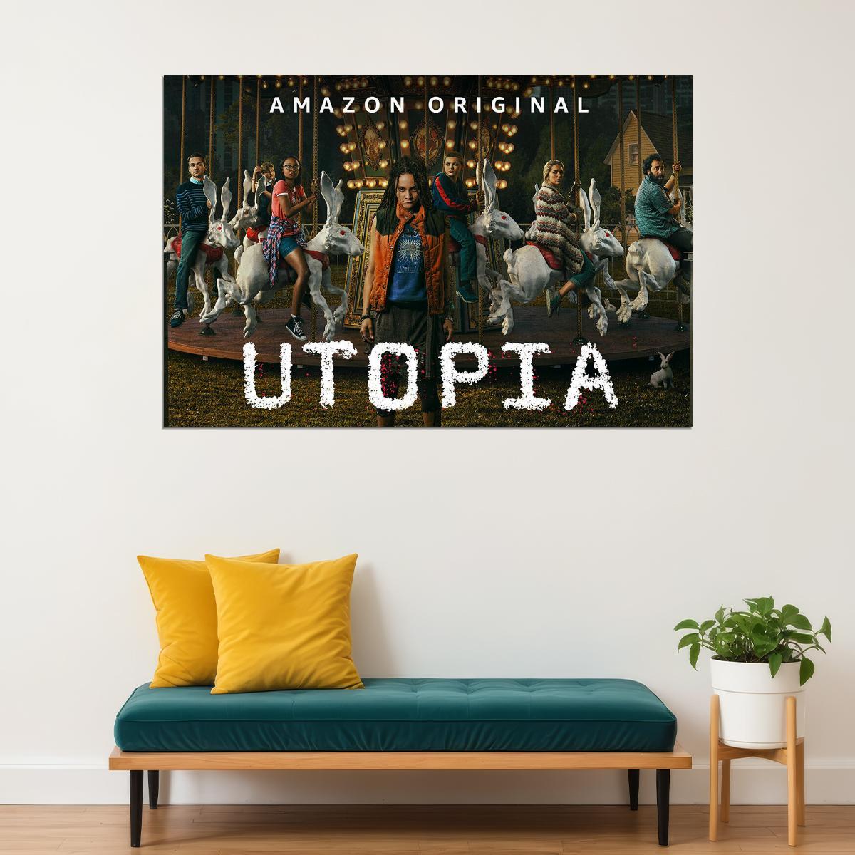 Utopia Season 1 Terror Science Fiction Tv Series Poster Wall Art Print Home Wall Decor