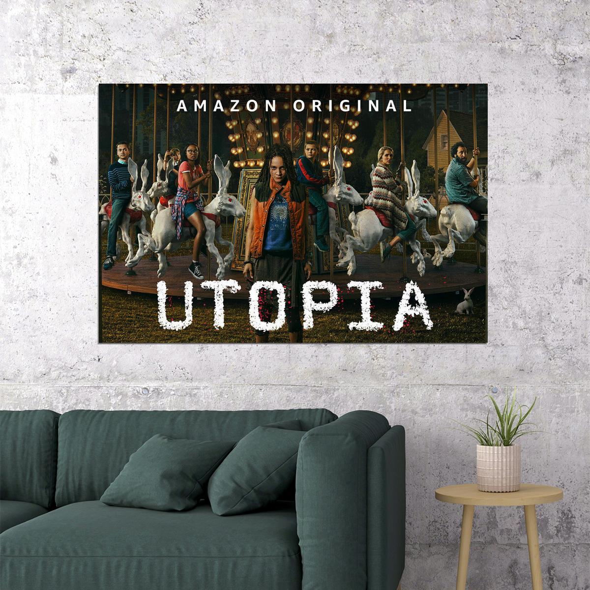 Utopia Season 1 Terror Science Fiction Tv Series Poster Wall Art Print Home Wall Decor