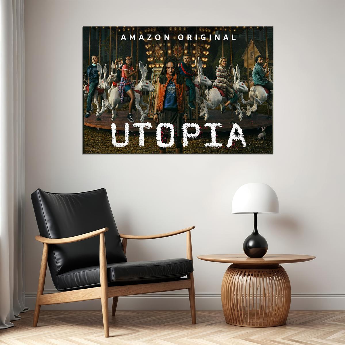 Utopia Season 1 Terror Science Fiction Tv Series Poster Wall Art Print Home Wall Decor