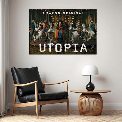 Utopia Season 1 Terror Science Fiction Tv Series Poster Wall Art Print Home Wall Decor