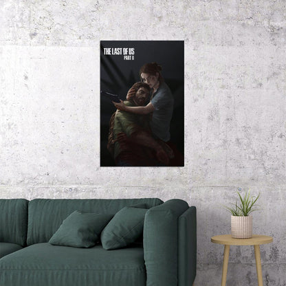 The Last Of Us 2 Part Ii Ellie Horror Video Game Poster Wall Art Print Home Wall Decor