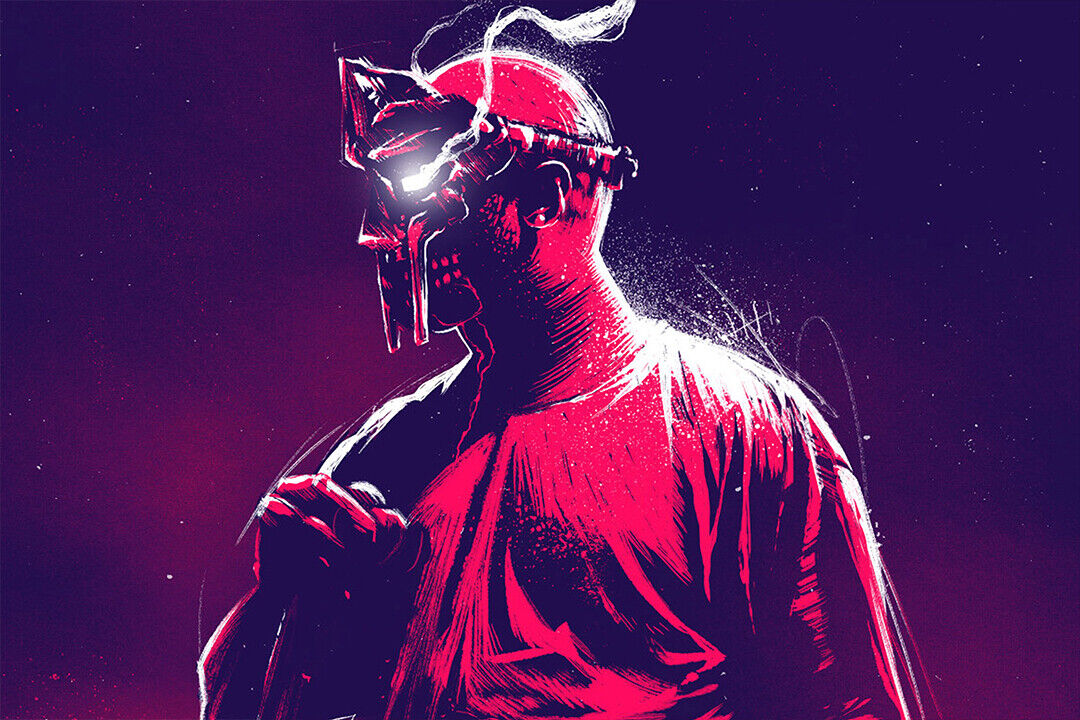 Mf Doom Metal Face Hip Hop Rap Star Artist Poster Wall Art Print Home Wall Decor
