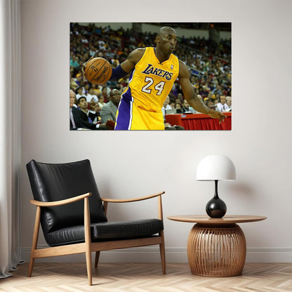 Kobe Bryant American Basketball Player Sports Poster Wall Art Print Home Wall Decor