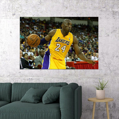 Kobe Bryant American Basketball Player Sports Poster Wall Art Print Home Wall Decor