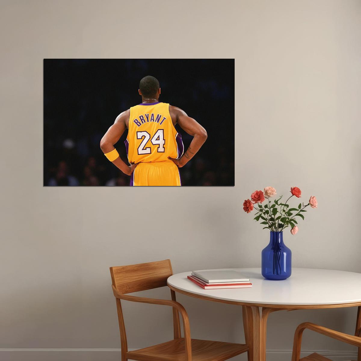 Kobe Bryant American Basketball Player Poster Wall Art Print Home Wall Decor