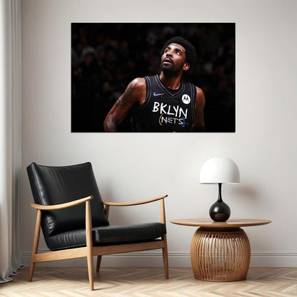 Irving 11 Brooklyn Basketball Player Sports Poster Wall Art Print Home Wall Decor