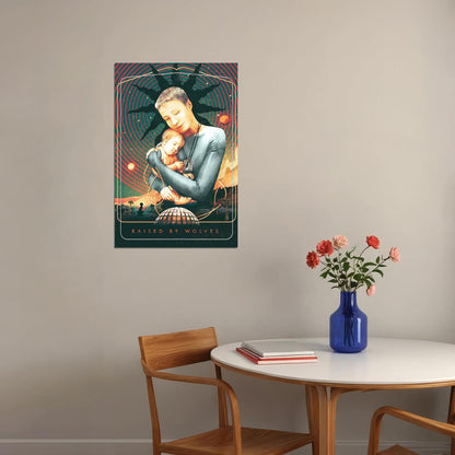 Raised By Wolves Science Fiction Tv Series Poster Wall Art Print Home Wall Decor