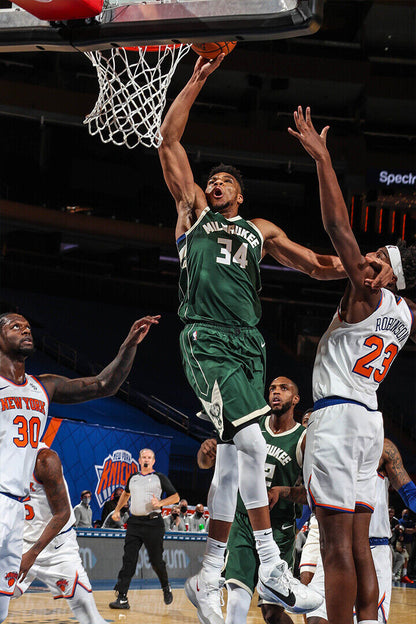 Giannis Antetokounmpo Milwaukee Basketball Poster Wall Art Print Home Wall Decor