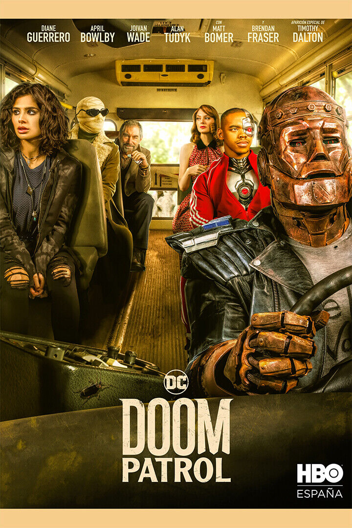 Doom Patrol Season 1 2 Adventure Tv Series Poster Wall Art Print Home Wall Decor