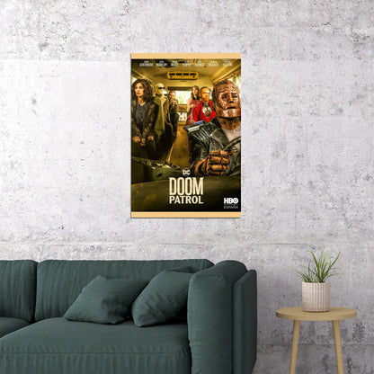 Doom Patrol Season 1 2 Adventure Tv Series Poster Wall Art Print Home Wall Decor