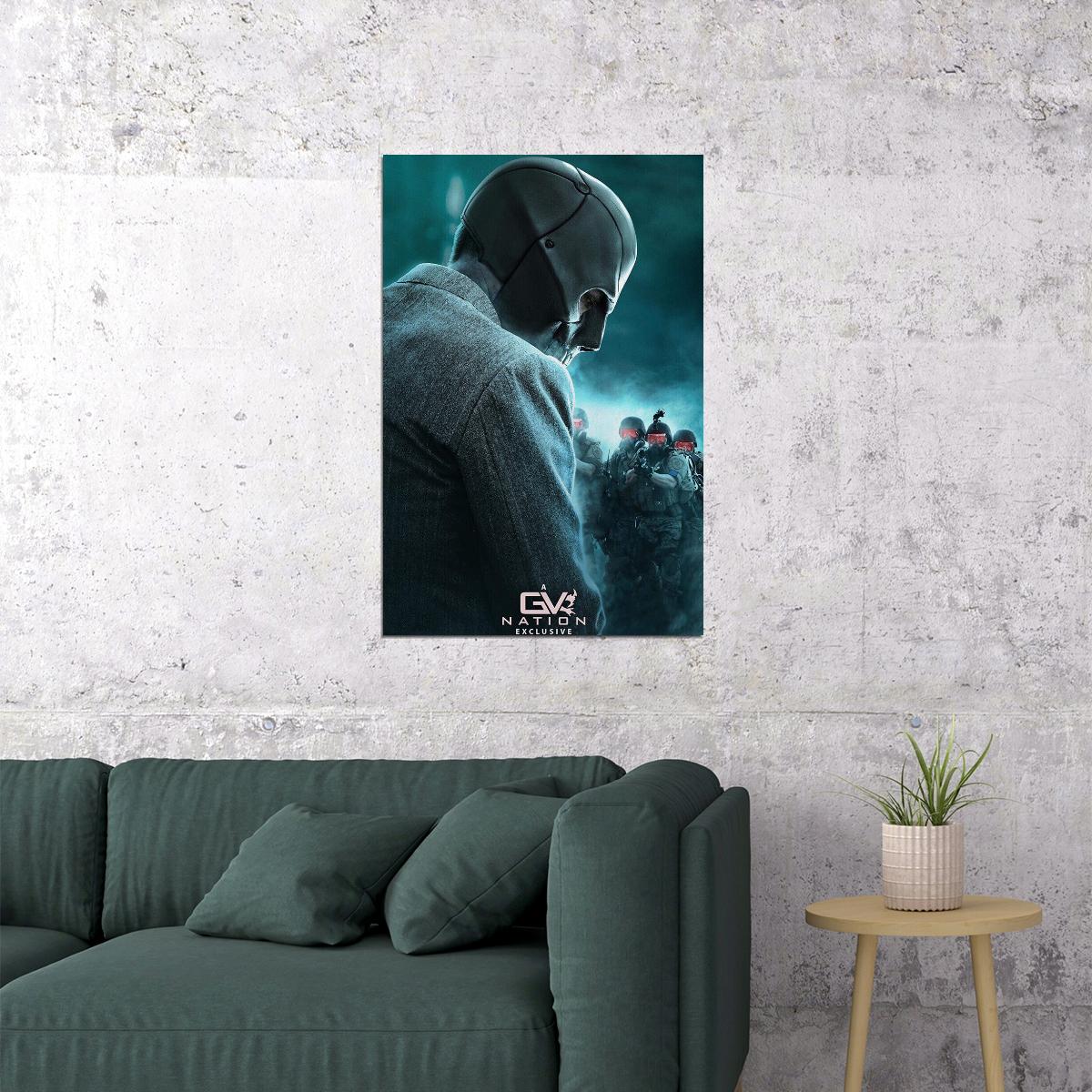 Black Mask Ewan Mcgregor Poster Wall Art Print Home Wall Decor