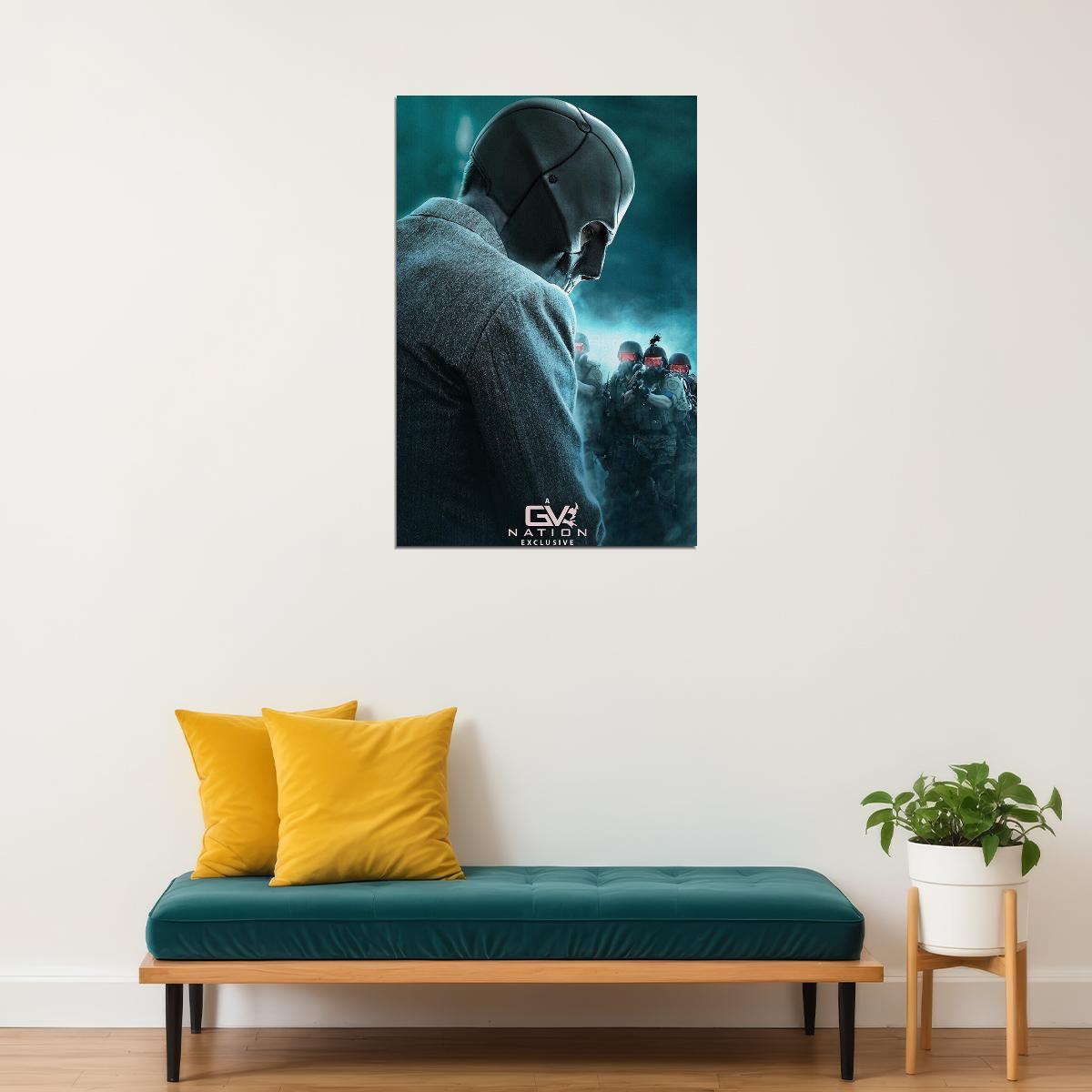 Black Mask Ewan Mcgregor Poster Wall Art Print Home Wall Decor