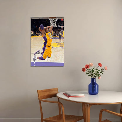 Kobe Bryant American Basketball Player Poster Wall Art Print Home Wall Decor