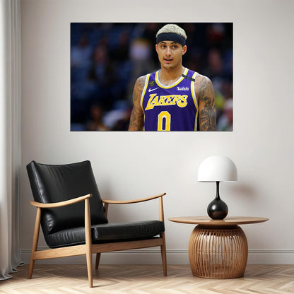 Kyle Kuzma La Basketball Player Poster Wall Art Print Home Wall Decor