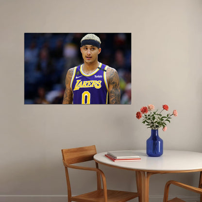 Kyle Kuzma La Basketball Player Poster Wall Art Print Home Wall Decor