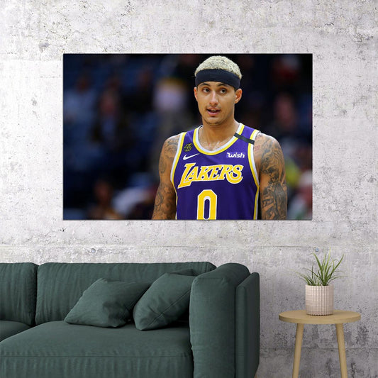 Kyle Kuzma La Basketball Player Poster Wall Art Print Home Wall Decor
