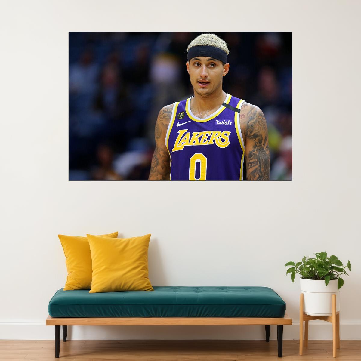 Kyle Kuzma La Basketball Player Poster Wall Art Print Home Wall Decor