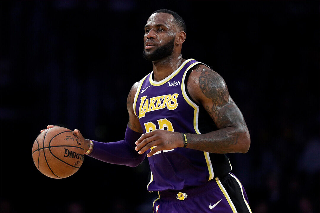 Lebron James Lbj La Mvp Basketball Poster Wall Art Print Home Wall Decor