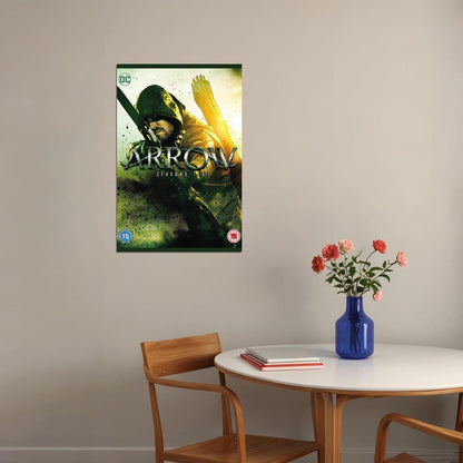Arrow Oliver Queen Tv Show Action Crime Poster Wall Art Print Home Wall Decor