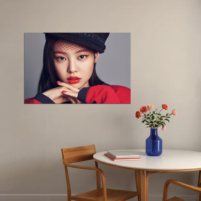 Black Pink Jennie Rose Lisa Kpop Singer Poster Wall Art Print Home Wall Decor