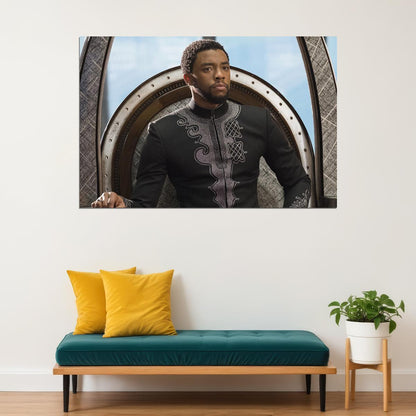 Chadwick Boseman Black Panther Poster Wall Art Print Home Wall Decor