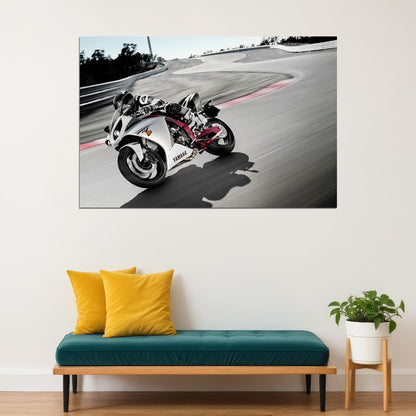 Yamaha Motor Tt500 Mt10 R1 Bike Motorcycle Poster Wall Art Print Home Wall Decor