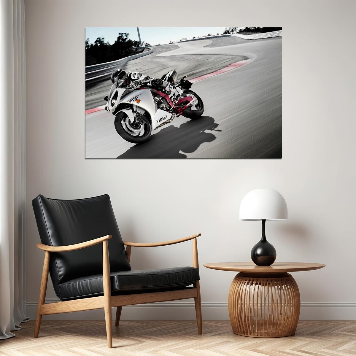 Yamaha Motor Tt500 Mt10 R1 Bike Motorcycle Poster Wall Art Print Home Wall Decor