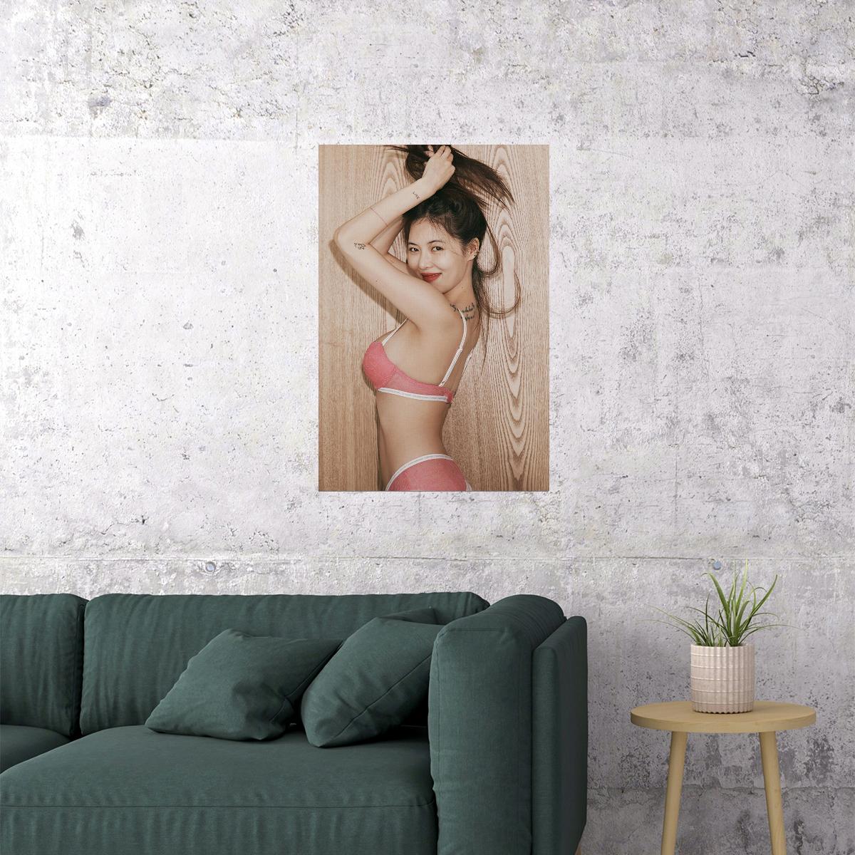 Kim Hyuna Celebrity Singer Musician Model Poster Wall Art Print Home Wall Decor