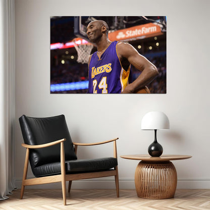 Kobe Bryant American Basketball Player Sports Poster Wall Art Print Home Wall Decor