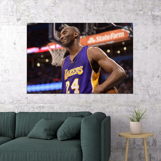 Kobe Bryant American Basketball Player Sports Poster Wall Art Print Home Wall Decor